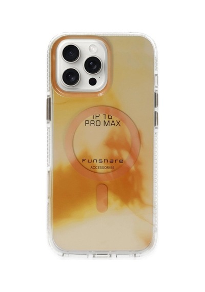 Apple Uyumlu iPhone 16 Pro Max Phantom Magsafe Kapak Altın
