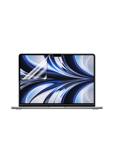 Apple Uyumlu MacBook Air 13.6 M2 Çip A2681 Kılıf + Klavye Kılıfı + Film