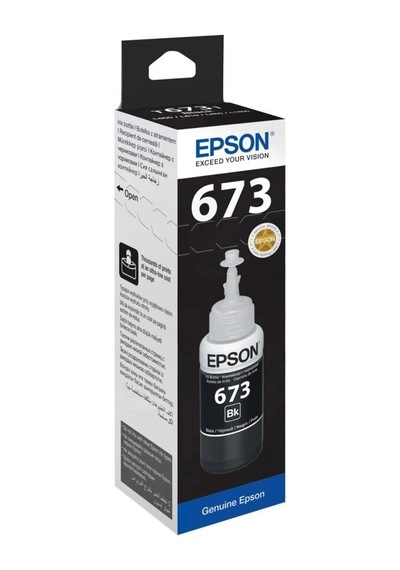 Delux Serisi Epson T6731 L800 70ml Siyah Mürekkep Kartuş Çalışma Gereci Ofis Desteği Yazıcı Tüpü