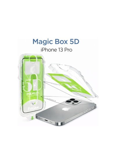 İphone 13 Pro Epro 5d Şeffaf Ekran Koruyucu Cam Full Kaplama