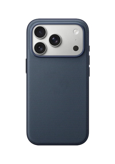 Teleplus İphone 17 Pro Max Kılıf Tech-weave Kumaş Magsafe Kılıf Lacivert