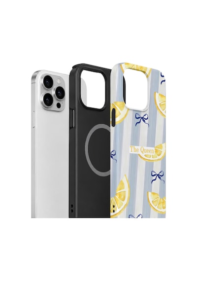 iPhone Uyumlu15 Pro Max Valestra Çift Katmanlı Magsafe Kılıf Fioris