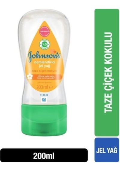 Johnson’s Nemlendirici Jel Yağ 200 ml