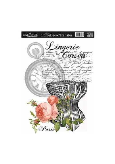 Cadence Home Decor Transfer 25x35 Cm. Hdt-010