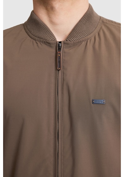 U.S. Polo Assn. U.s. Polo Assn. Erkek Vizon Hırka Triko 50308253-vr052