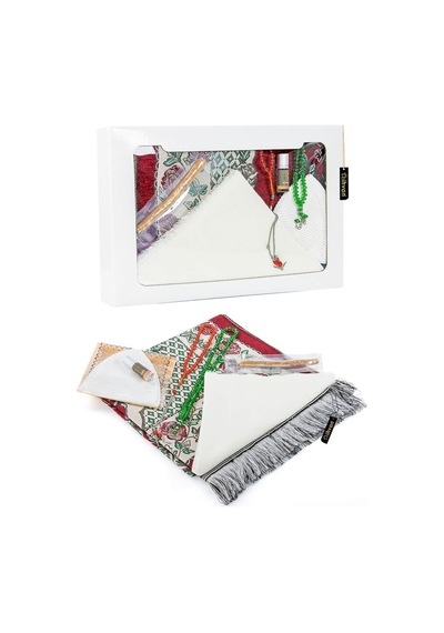 Ramazana Özel Set 43 - Seccade - Örtü - Esans - Takke - Tesbih -