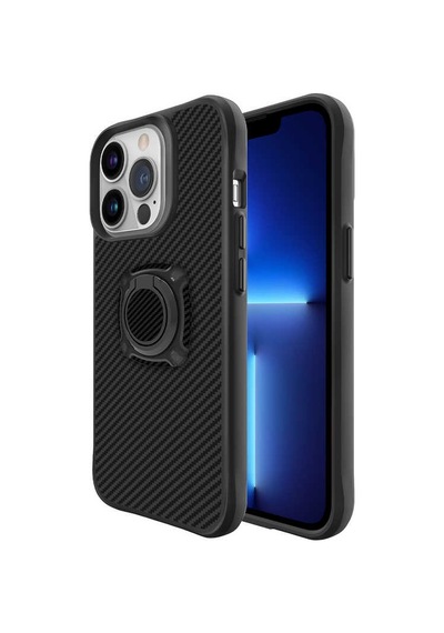 Apple Uyumlu iPhone 13 Pro Max Kılıf Zore Timo Kapak Siyah