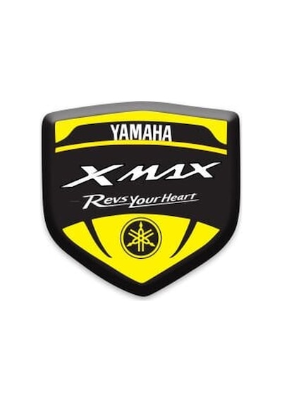 Xmax Tasarımlı Grenaj-siperlik Damla Sticker 06 Diğer