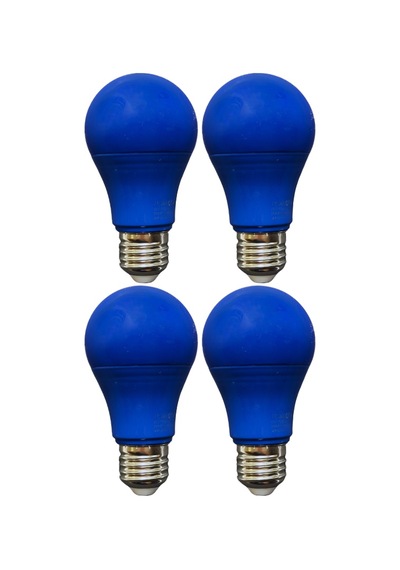 4 Adet Osaka 10w Mavi Işık E27 Duylu Kalın Duy Led Ampul