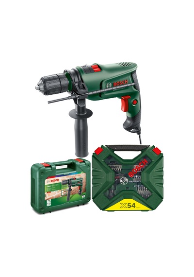 Easyimpact 600 Darbeli Matkap + 54 Parça Matkap Ucu Seti / Cırcır Tornavida Vidalama