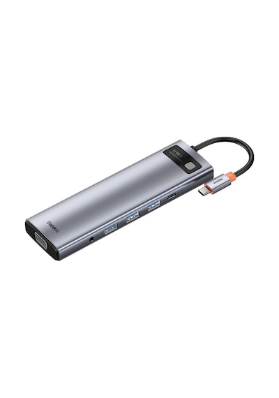 Baseus Metal Gleam 11in1 Multifonksiyonel Type-C Hub Dock Station
