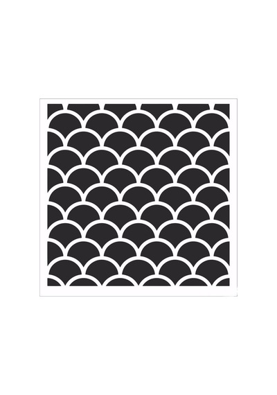 Home Decor Mini Stencıl Hdm-155 25X25