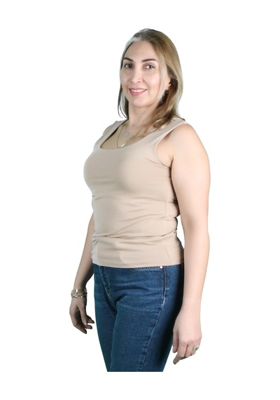 Kadın Kare Yaka Tişört 001