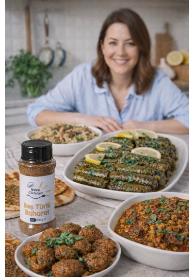 Glutensiz Beş Türlü Baharat 100 G Köfte, Et Ve Dolma İçin