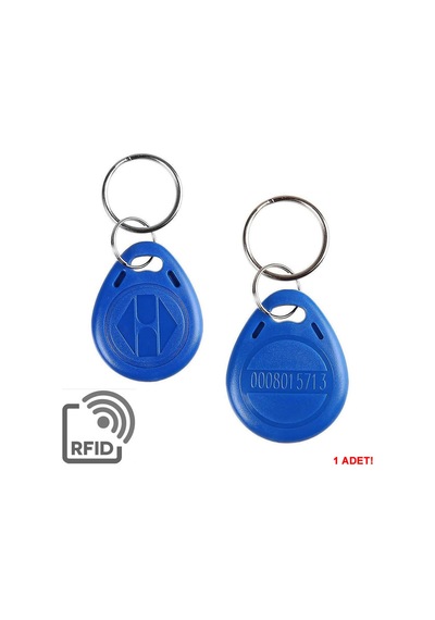 Manyetik Anahtarlık 10 Adet Rfid Keyfob Göstergeç Anahtarlık 125 Khz Proximity