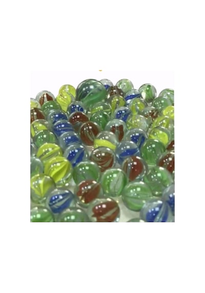 Renkli Cam Misket Bilye Glass Marbles Bilya 80 Ad