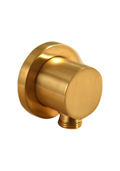 T-May Gold Ankastre El Duşu Çıkışı Mat Altın Renkli Altın