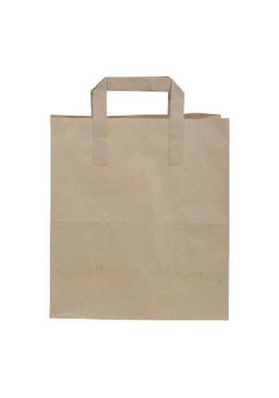 Gizpak Esmer Kraft Kağıt Çanta 25x28x14 Cm 50 Adet