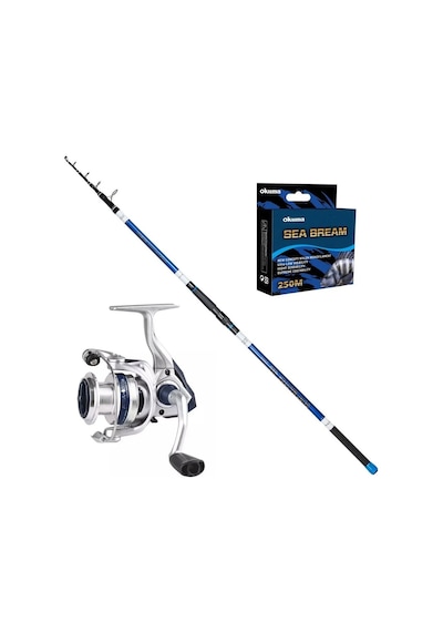 Okuma Aria 8000 - Ryuji Surf Master 420cm 100-250gr Surf Olta Seti