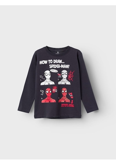 Name It Spiderman Antrasit Erkek Çocuk Sweatshirt 13221198 001 Antrasit