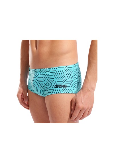 Arena Allover Swim Low Waist Short Erkek Mavi Yüzücü Düşük Bel Mayo 011888580
