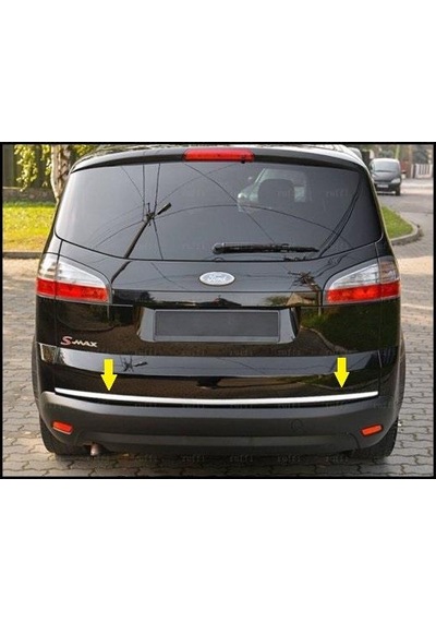 Ebal Otomotiv Ford S-Max Krom Bagaj Alt Çıtası 2006-2014 Arası Paslanmaz Çelik