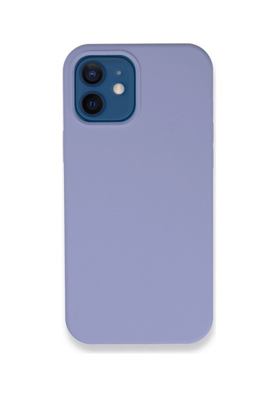 Apple iPhone Uyumlu 12 Kılıf Lansman Legant Silikon - Lila İtdark7931