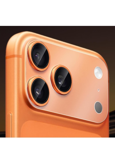 Apple Uyumlu iPhone 17 Pro Kamera Lens Çerçeve Koruyucu Mat 9h Nano