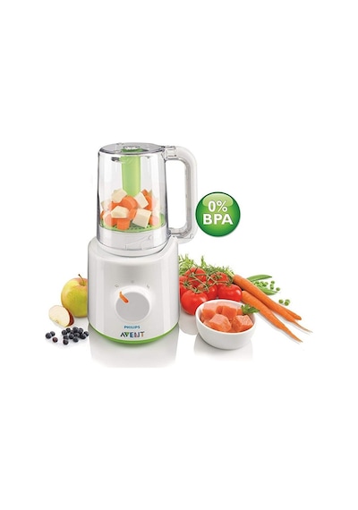 Philips Avent SCF870 Wasabi Bebek Buharlı Pişirici ve Blender