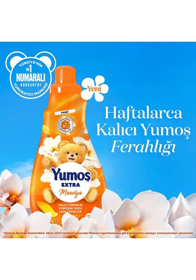 Extra Çamaşır Yumuşatıcı Manolya 1008 Ml 42 Yıkama Diğer