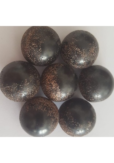 7 Adet 21mm Metal Düğme Alttan Delikli