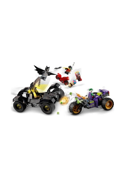 LEGO DC 76159 Comics Super Heroes Joker'in Üç Tekerlekli Motosiklet Takibi 440 Parça