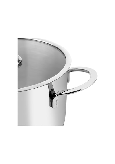 Silver Trend 18 Cm Paslanmaz Çelik Derin Tencere Gümüş
