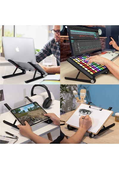 Saıjı X1 Laptop Sehpası, Katlanabilir, Tablet Sehpası, Alüminyum Alaşım, Online Sınıf Çalışması, Duruşu İyileştirme, Isı Dağılımı Macbook, İpad Ve 10-15,6 İnç Olan Tüm Cihazlar İle Uyumlu. Siyah Saıjı X1 Laptop Sehpası, Katlanabilir, Tablet Sehpası, Alüminyum Alaşım, Online Sınıf Çalışması, Duruşu İyileştirme, Isı Dağılımı Macbook, İpad Ve 10-15,6 İnç Olan Tüm Cihazlar İle Uyumlu. Siyah