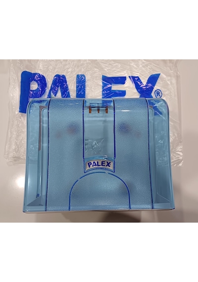Palex 3570-1 Z Katlı Kağıt Havlu Dispenseri Şeffaf Mavi-200 Lü Şeffaf - Mavi
