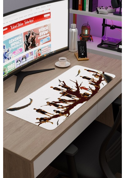 Haikyuu Anime V5 - 70x30 Xl Gaming Kauçuk Kaymaz Taban Mouse Pad Fare Altlığı