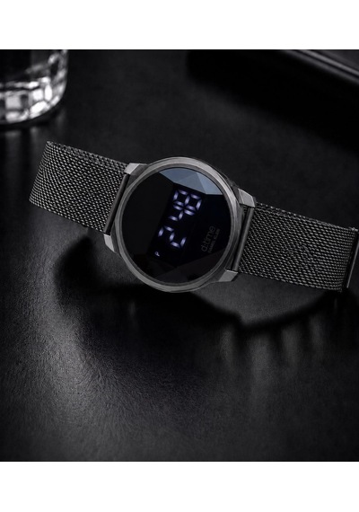 Dijital Led Dokunmatik Ekranlı Suya Dayanıklı 2 Yıl Garantili 3 Atm Unisex Kol Saati Vs.blkt.1109 Gümüş