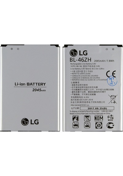 Teknonet Lg K8 K350 Uyumlu Lg Bl-46zh 2045 Mah Batarya