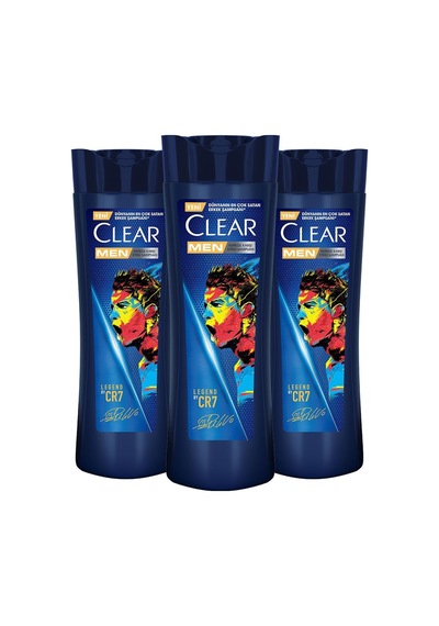350 Ml Men Şampuan Cr7 Kepeğe Karşı X3 Adet