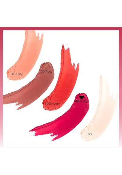 Cosmetics Stick Blush Nemlendirici Yumuşak Stick Allık - 40 Ruby Çok Renkli