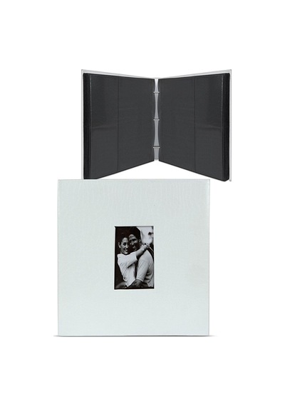 500lük Beyaz Deri Fotoğraf Albümü 10x15cm
