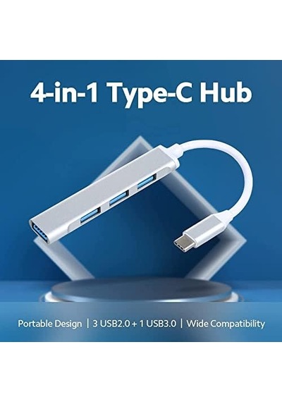 Type-c Usb 3.1 Den 4 Adet Usb 3.0 Hub Usb Çoğaltıcı Otg Çoğaltıcı Adaptörü