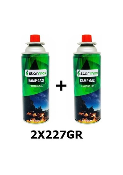 Geseus Pürmüz Yedek Kartuş Kamp Gazı 227Gr x 2 Adet Çok Renkli