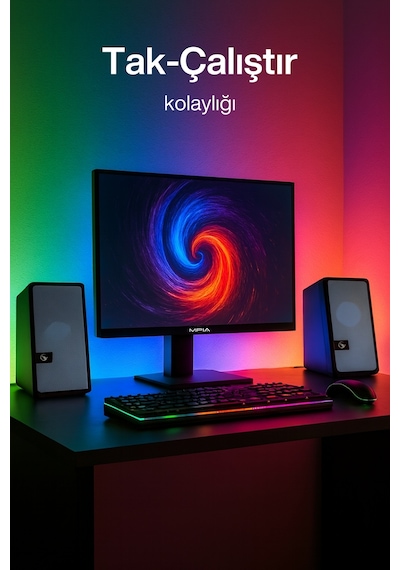 Sprange 2 Li Tak Çalıştır Usb Bilgisayar Hoparlörü Güçlü Ses, Kompakt Tasarım, Ev-ofis Kullanıma Uygun