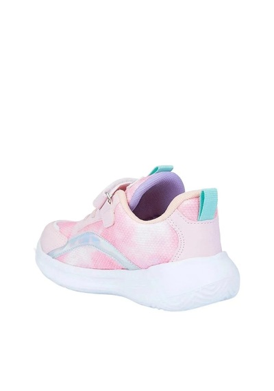 Zacoz Kız Çocuk Sevimli Figürlü Renkli Günlük Spor Sneaker Ayakkabı Pudra