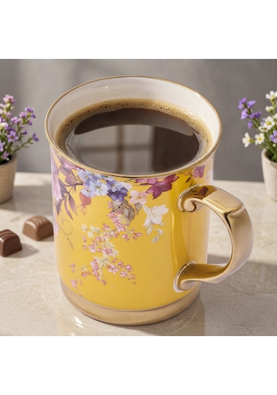 Aryıldız Lady Kupa Sarı 400 Ml Çok Renkli