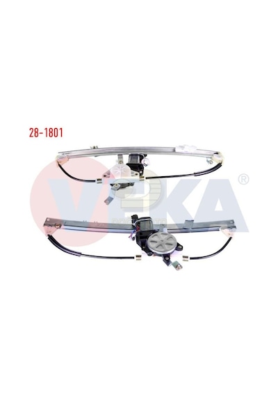 Veka-28-1801 Cam Kriko Elektrikli Ön Sağ Tempra Tipo 92-99