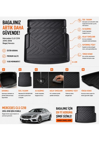 Mercedes-benz Cls C218 2010-2018 Arası Bagaj Havuzu