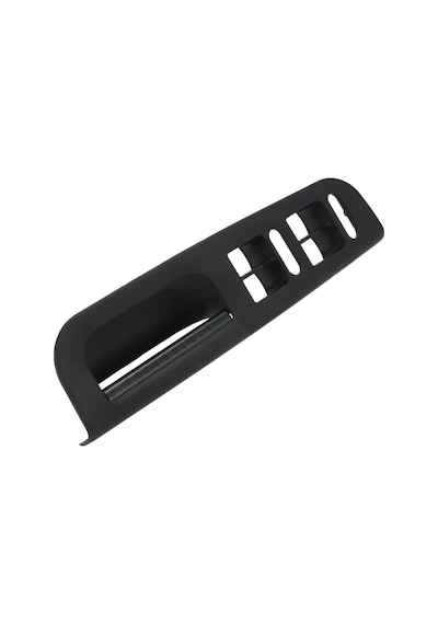 Wezone Vw Golf/jetta Mk4 1999-2004 İç Kapı Tutamak Ve Sol Ön Pencere Anahtarı Bezel Seti Abs Malzeme, Siyah - 1j0867172a, 1j4867180a Uyumlu Siyah