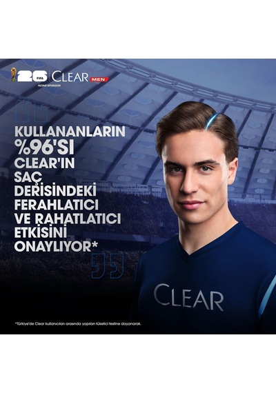 Clear Men Cool Sport Menthol Kepeğe Karşı Etkili Şampuan 350 Ml Beyaz